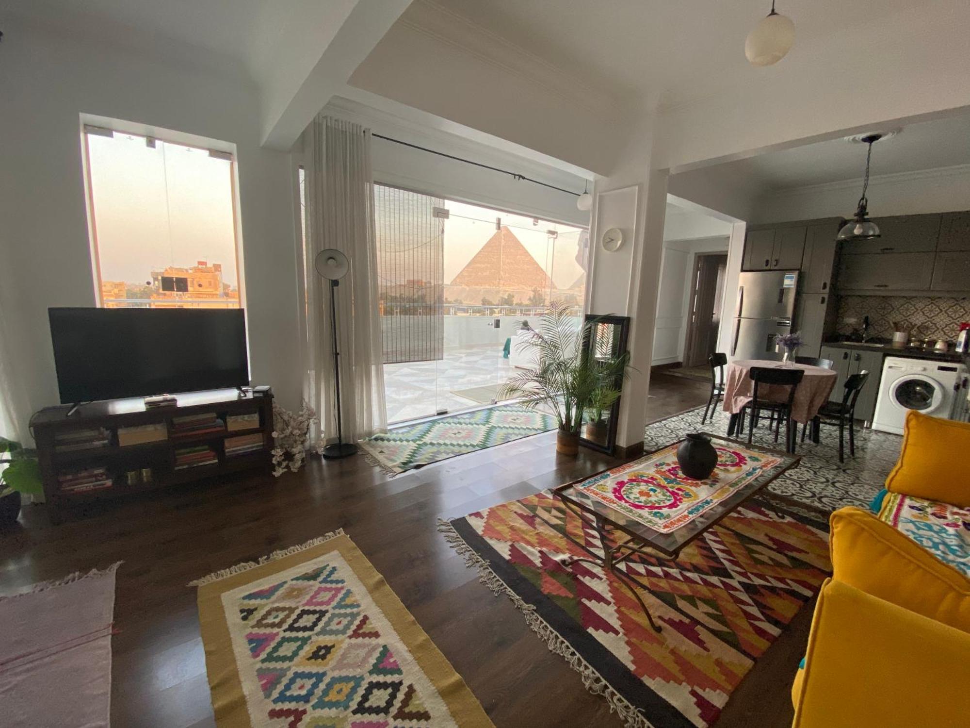Appartement La Perle Pyramids à Le Caire Extérieur photo